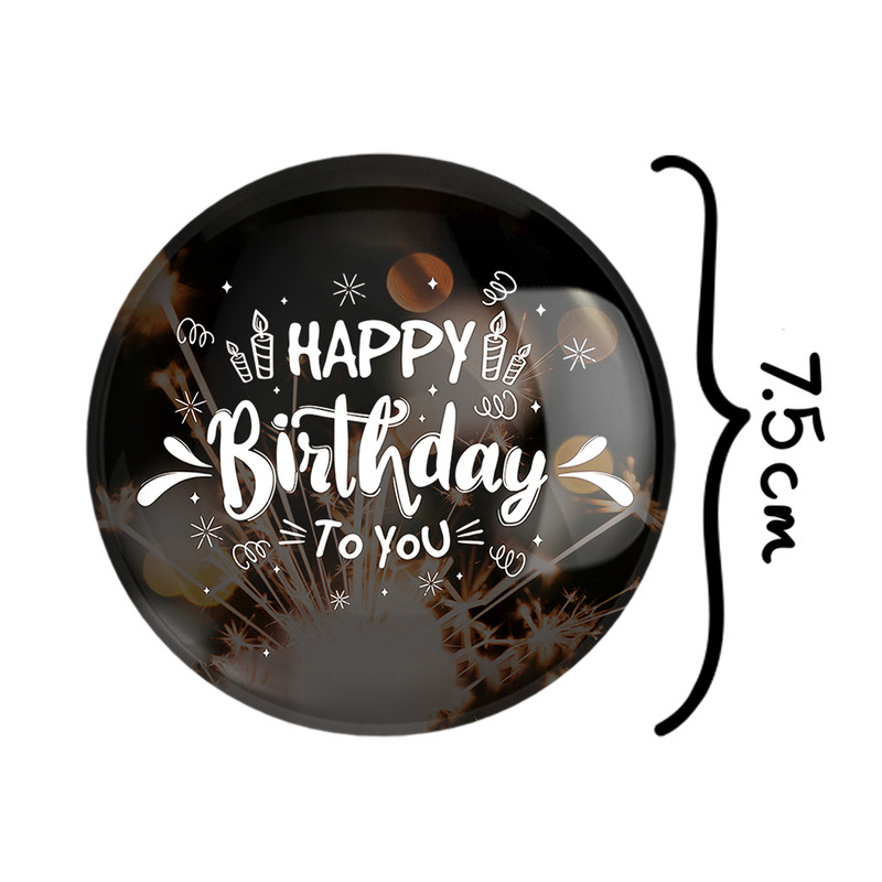 آینه جیبی خندالو طرح تولد مدل تاشو کد 28062