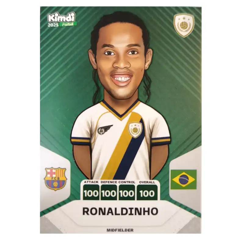 اسباب بازی زینتی کیمدی مدل رونالدینو 2025 پریمیوم توپ طلا