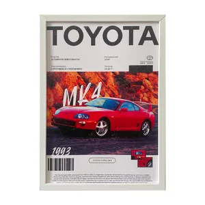 تابلو مدل دکوراتیو طرح ماشین تویوتا mk4 کد 1067