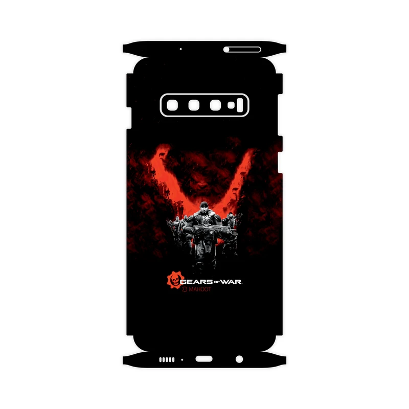 برچسب پوششی ماهوت مدل GEARS-OF-WAR-Game-FullSkin مناسب برای گوشی موبایل سامسونگ Galaxy S10