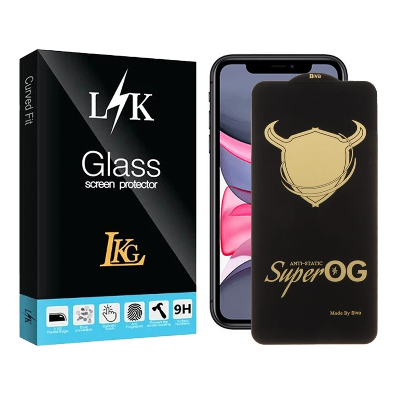محافظ صفحه نمایش ال کا جی مدل Super-OG مناسب برای گوشی موبایل اپل iPhone 11
