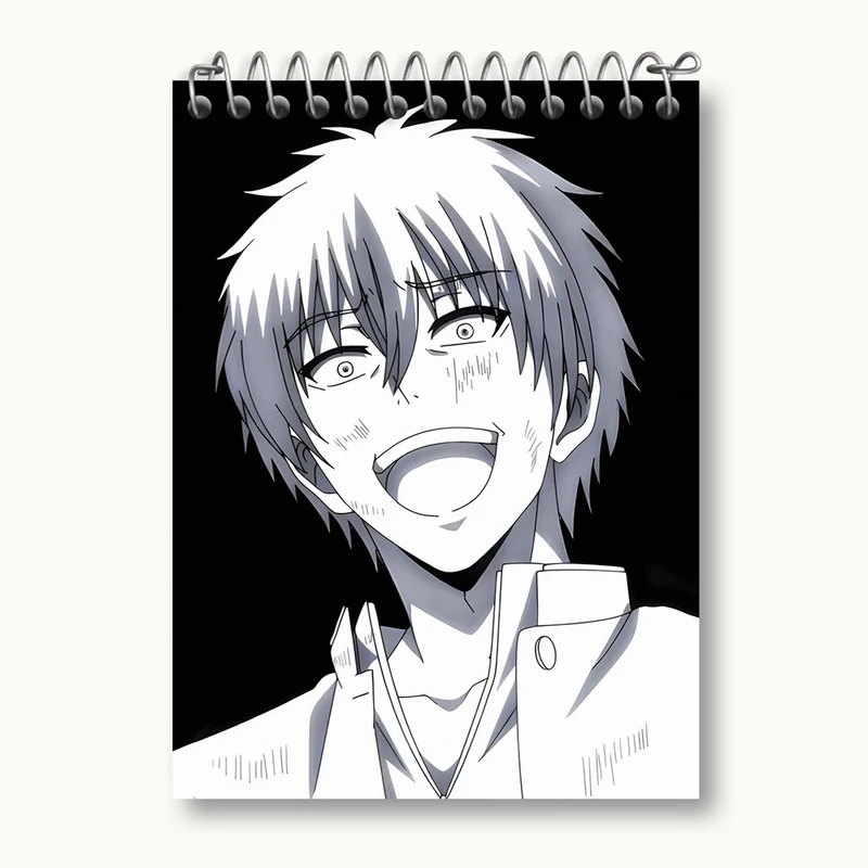 دفتر یادداشت 50 برگ خندالو مدل یوییچی انیمه توموداچی گیم Tomodachi Game کد 18450