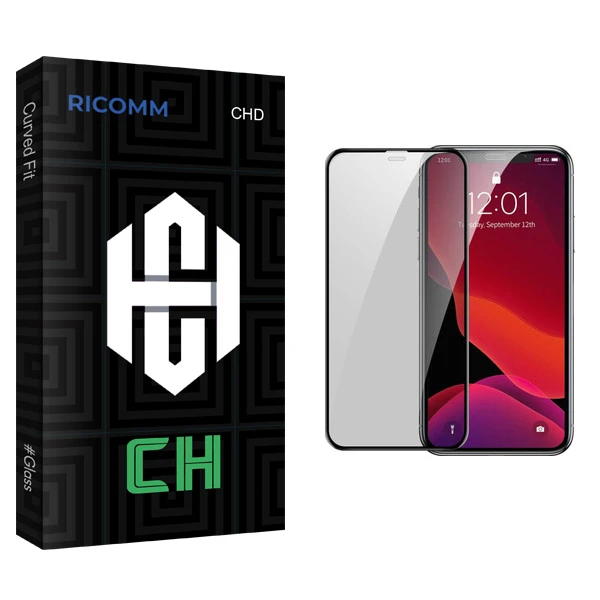 محافظ صفحه نمایش سرامیکی ریکام مدل CH glass مناسب برای گوشی موبایل اپل iPhone 12 Pro Max