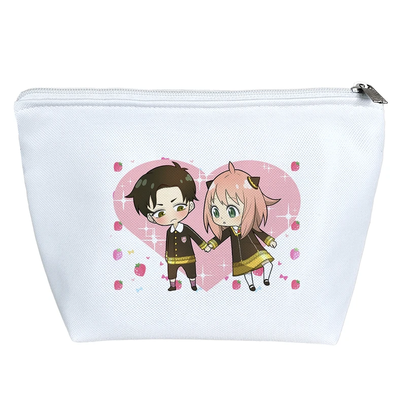 کیف لوازم آرایش دخترانه خندالو مدل آنیا فورجر ودامایان دزموند انیمه اسپای ایکس فمیلیSpy X Family کد 1284