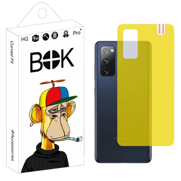 محافظ پشت گوشی بوک مدل Transparent TPU مناسب برای گوشی موبایل سامسونگ Galaxy S20 Fe