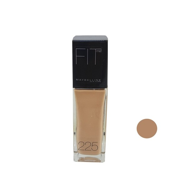 کرم پودر میبلین شماره 225 مدل fit me حجم 30 میلی لیتر