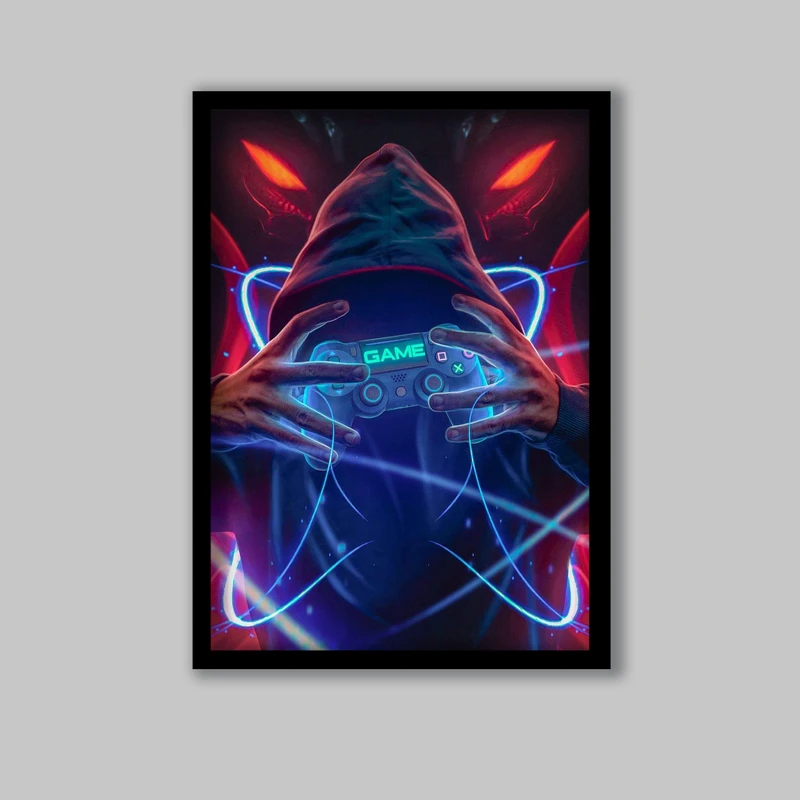 تابلو مدل فانتزی طرح بازی کد LA-G10723-2