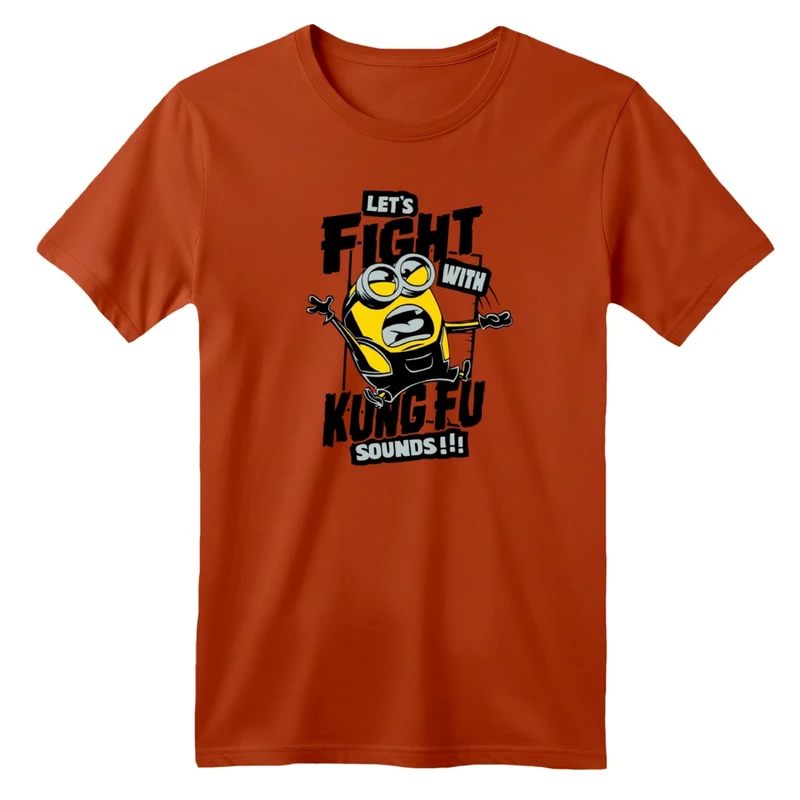 تی شرت آستین کوتاه بچگانه مدل مینیون