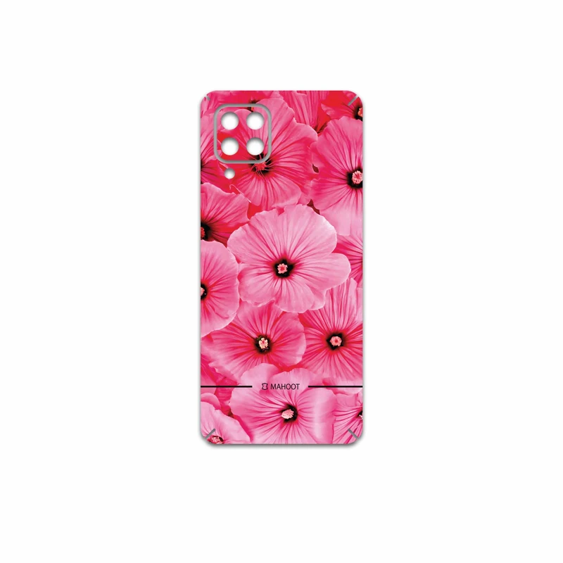 برچسب پوششی ماهوت مدل Pink-Flower مناسب برای گوشی موبایل سامسونگ Galaxy M32