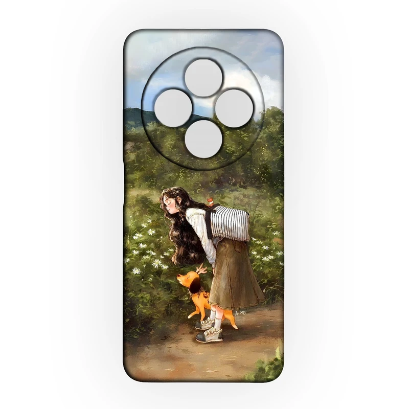 کاور طرح دخترانه کد 260 مناسب برای گوشی موبایل شیائومی Redmi 14C