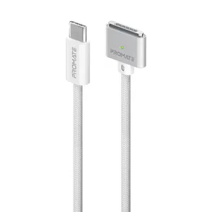 کابل شارژ مک بوک پرومیت مدل MAGCORD-140PD طول 2 متر