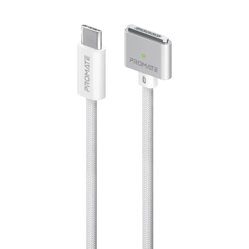کابل شارژ مک بوک پرومیت مدل MAGCORD-140PD طول 2 متر