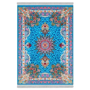 فرش پارچه‌ای دفه مدل فرشینه هازان مخمل کد 068