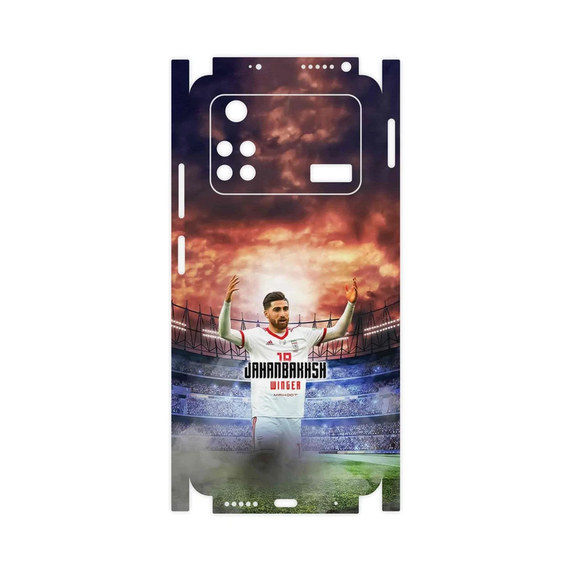 برچسب پوششی ماهوت مدل Alireza Jahanbakhsh-FullSkin مناسب برای گوشی موبایل شیائومی Poco M4 Pro 4G