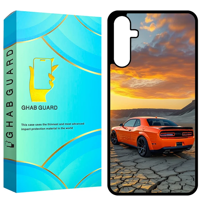 کاور قاب گارد طرح ماشین مدل GCHPA24 مناسب برای گوشی موبایل سامسونگ Galaxy A24 4G