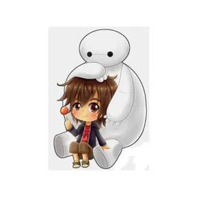 استیکر لپ تاپ و موبایل مدل انیمیشن طرح شش ابر قهرمان بیمکس Big Hero 6 Baymax کد 2731