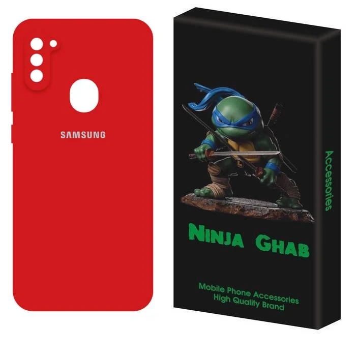 کاور نینجا قاب مدل سیلیکونی پاک کنی مناسب برای گوشی موبایل سامسونگ Galaxy A11