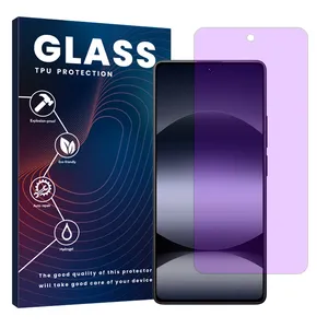 Glass Eye Care model anti-purple screen protector suitable for Xiaomi Redmi Note 14S mobile phone
