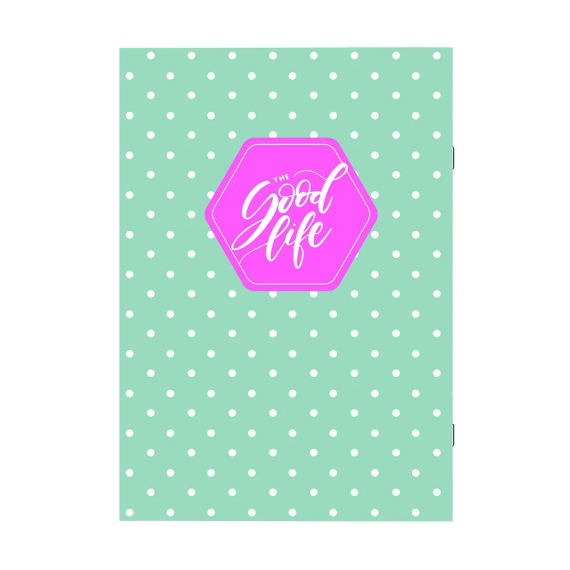 دفتر یادداشت 40 برگ آی چاپ مدل خال خالی کد 825