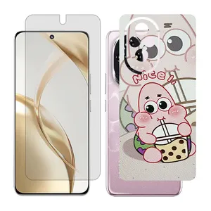 Glass Together model matte screen protector suitable for Honor 200 mobile phone with back cover sticker