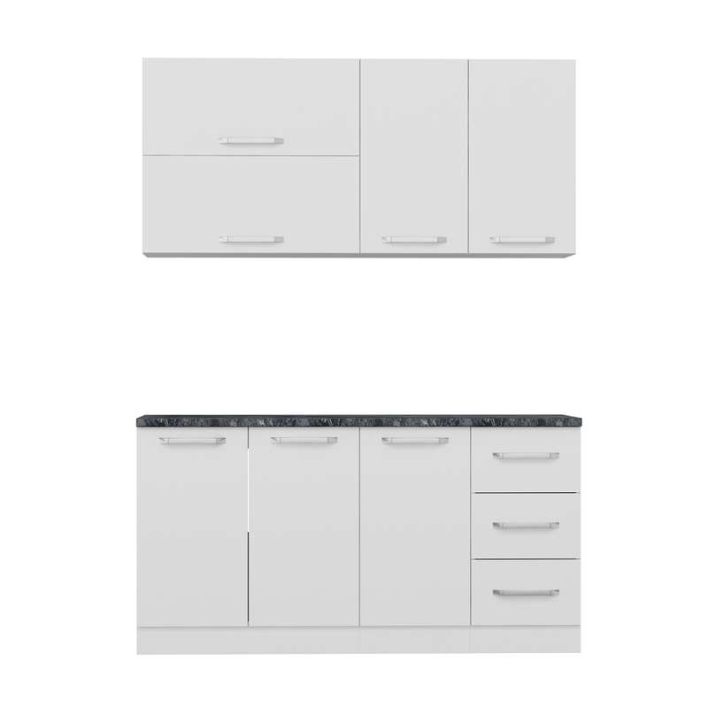 کابینت آشپزخانه مدل B-1 Minar 160 مجموعه دو عددی