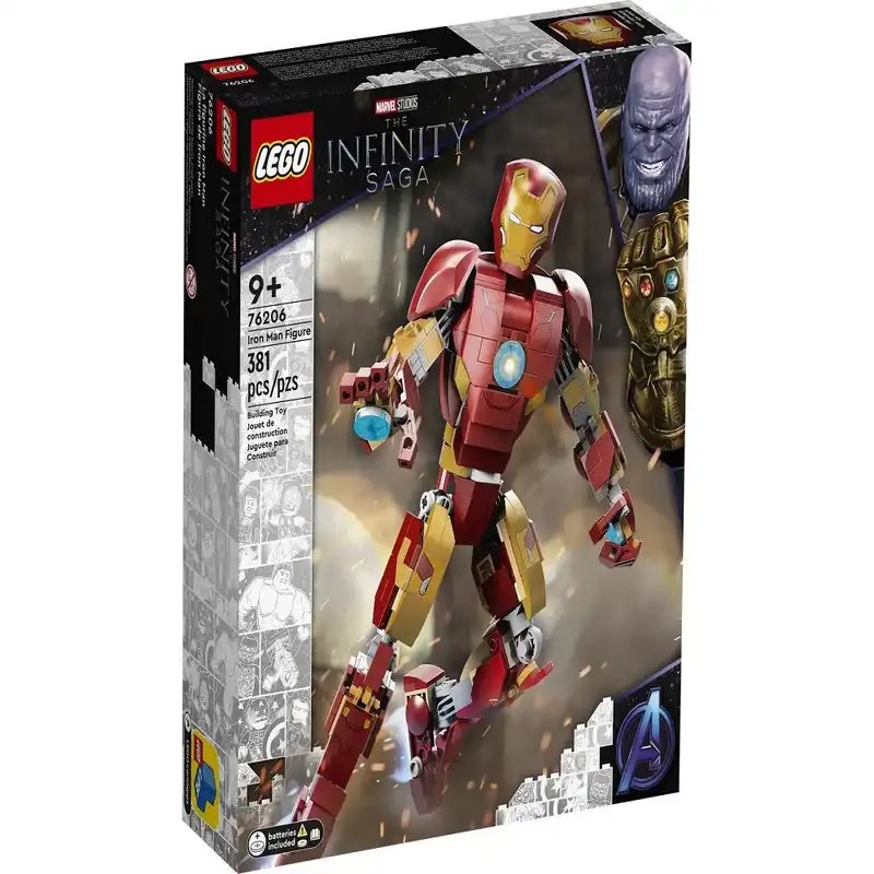 لگو سری مارول مدل Lego Marvel - Iron Man Figure 76206