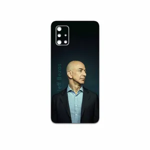 MAHOOT Jeff Bezos Cover Sticker for Samsung Galaxy A71 5G