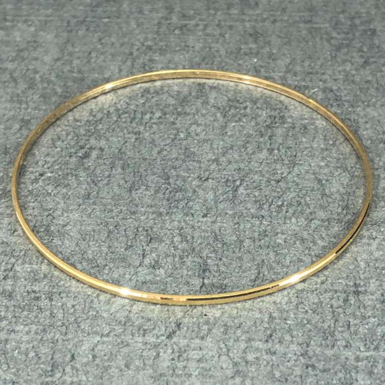 النگو طلا 18 عیار زنانه دوست خوب مدل dk237