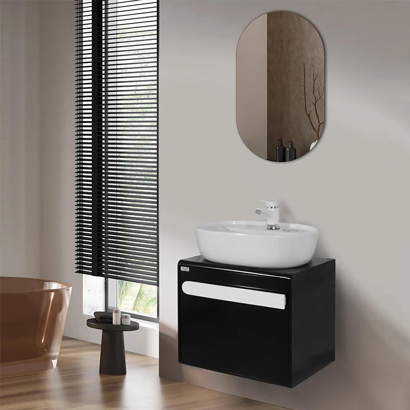 ست کابینت روشویی آزالیا مدل ellipse11 به همراه آینه 