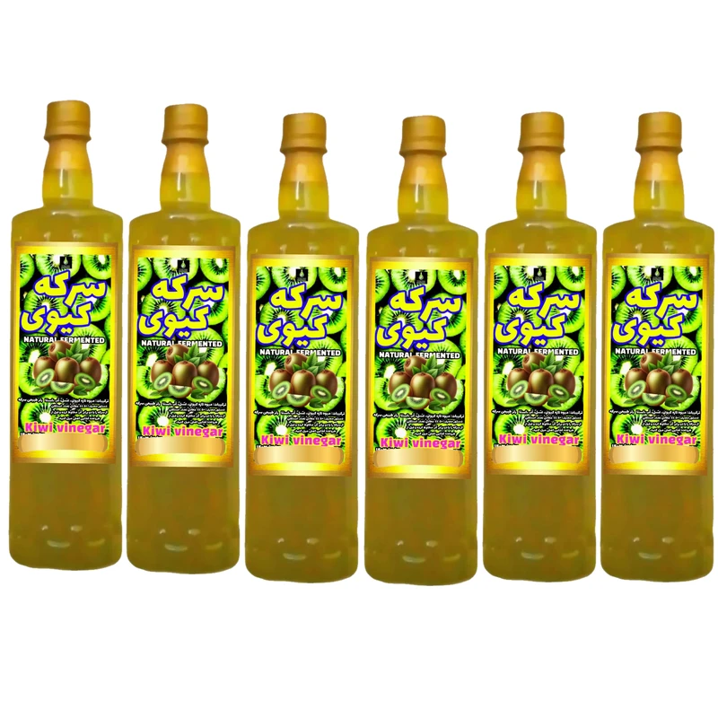 سرکه کیوی خمری سرکه سرا - 1 لیتری بسته 6 عددی