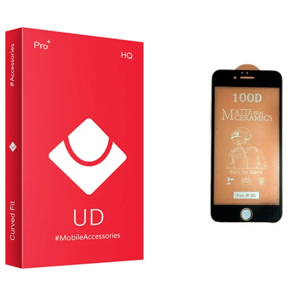 محافظ صفحه نمایش مات یو دی مدل +PRO مناسب برای گوشی موبایل اپل iphone 6/6S