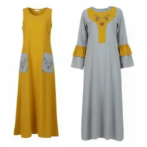 ست پیراهن و رویه رسمی زنانه مدل تنپوش دو تکه مهسو 499CHDZ