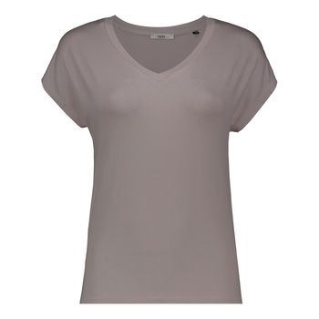 تی شرت آستین کوتاه زنانه نیزل مدل 0124-004 رنگ طوسی