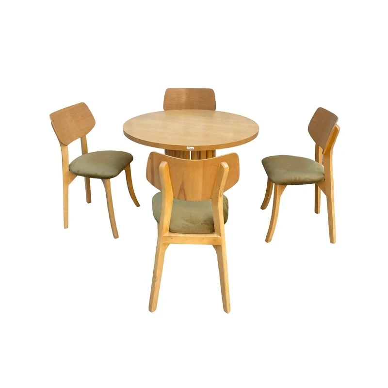 میز و صندلی ناهارخوری چهار نفره گالری والریان مدل Ghalby-Sabady-1904