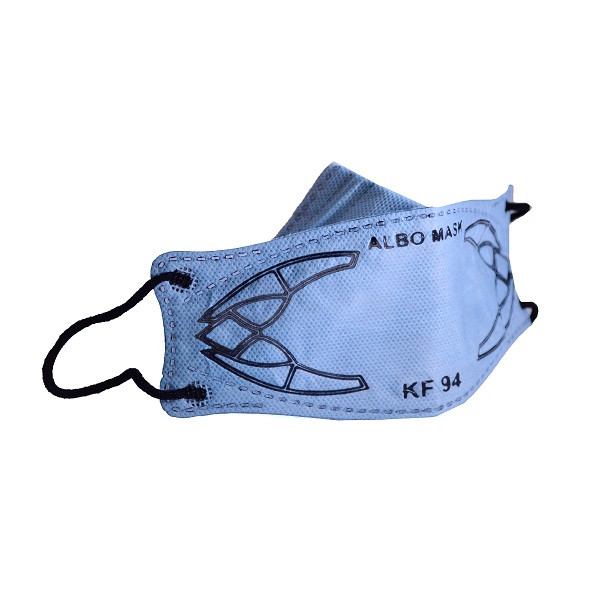 ماسک تنفسی اونلی یو سه بعدی کودک اونلی یو  مدل آلبو ماسک Spc-clr 666 بسته 20 عددی