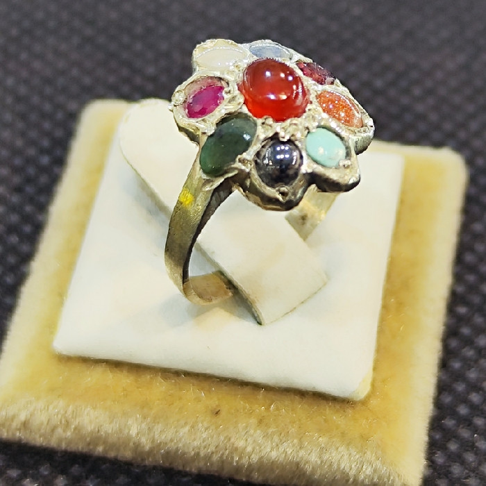 انگشتر نقره زنانه مدل جواهر کد 344 انگشتر نقره زنانه مدل جواهر کد 344