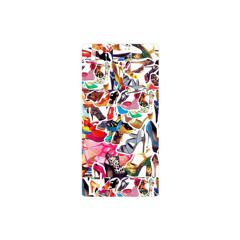 برچسب پوششی ماهوت مدل Collage of High heel Shoes مناسب برای گوشی موبایل هوآوی Ascend P2