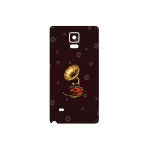 MAHOOT Gramophone Nostalgia Cover Sticker for Samsung Galaxy Note 4
