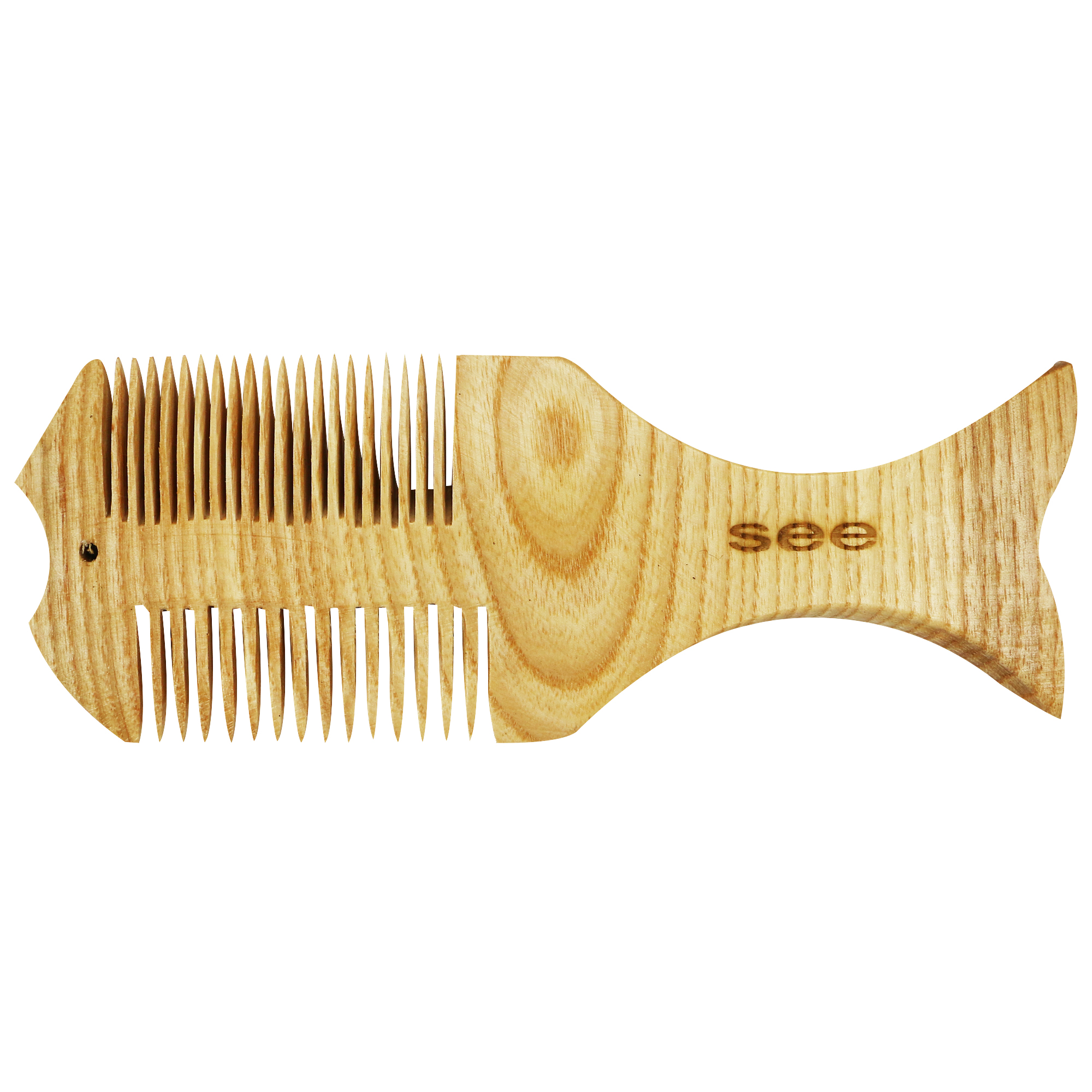 شانه چوبی مو سی مدل ماهی کد 1703