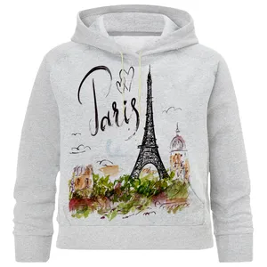 هودی دخترانه مدل M 212 پاریس