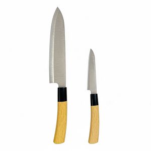 ست چاقوی آشپزخانه و قصابی 2 عددی مدل هونگ ژیا یوان کامفور MB5627