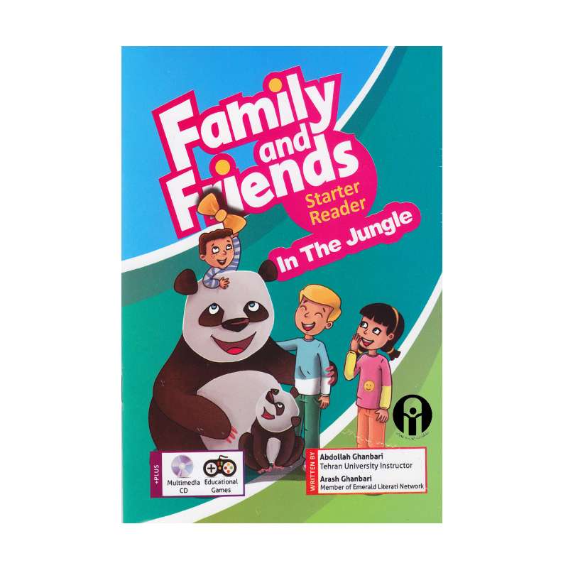کتاب Family And Friends Starter Reader In The Jungle اثر Abdollah Ghanbari And Arash Ghanbari انتشارات الوندپویان کتاب Family And Friends Starter Reader In The Jungle اثر Abdollah Ghanbari And Arash Ghanbari انتشارات الوندپویان