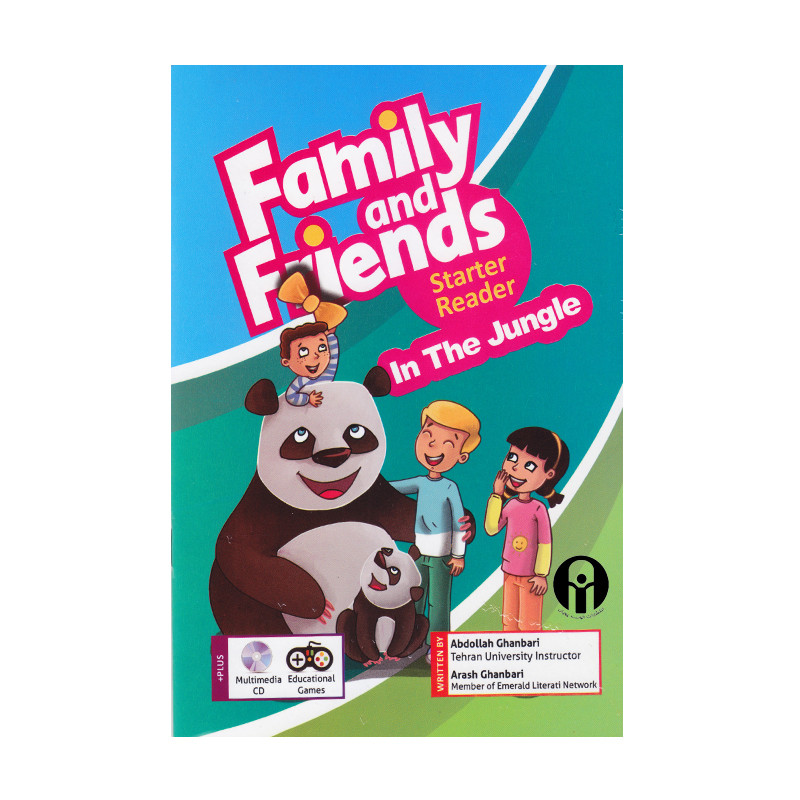 کتاب Family And Friends Starter Reader In The Jungle اثر Abdollah Ghanbari And Arash Ghanbari انتشارات الوندپویان کتاب Family And Friends Starter Reader In The Jungle اثر Abdollah Ghanbari And Arash Ghanbari انتشارات الوندپویان