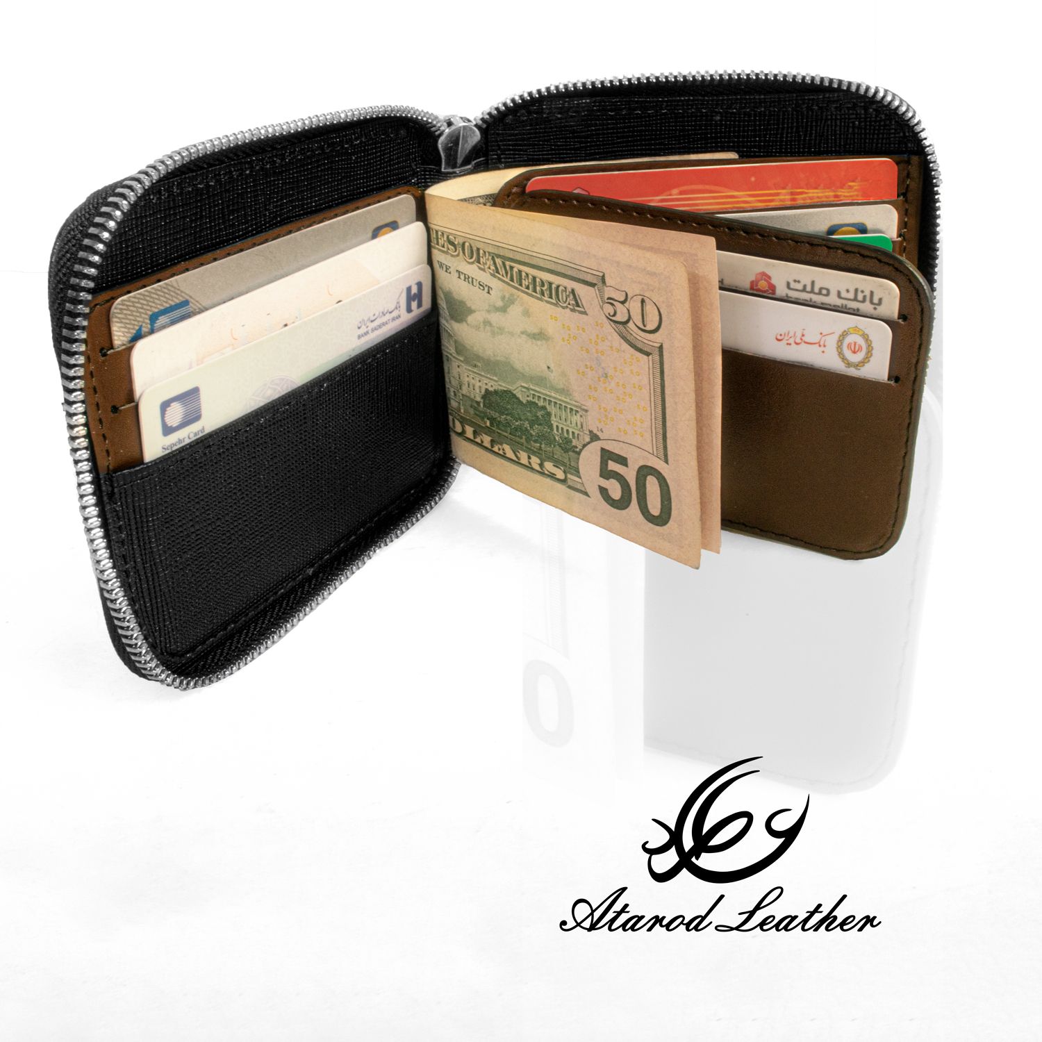 جاکارتی چرم عطارد مدل چرم طبیعی کد K32 - - 11