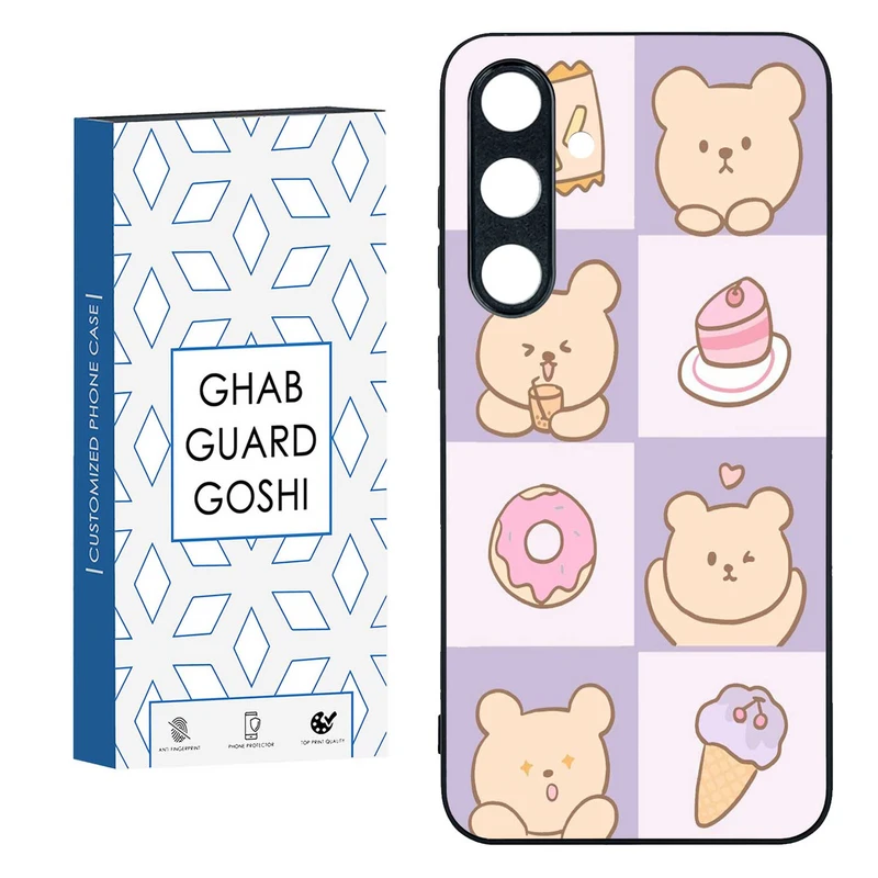 کاور قاب گارد گوشی طرح عروسکی کد TPU-043 مناسب برای گوشی موبایل سامسونگ  GALAXY S24 FE  