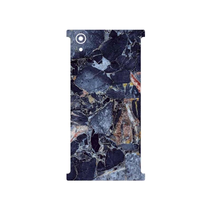 برچسب پوششی ماهوت مدل Broken black marble مناسب برای گوشی موبایل سونی Xperia XA1 Plus