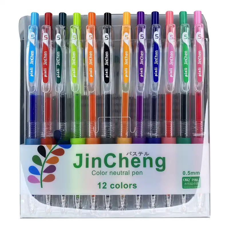 روان نویس مدل Jin Clip بسته 12 عددی