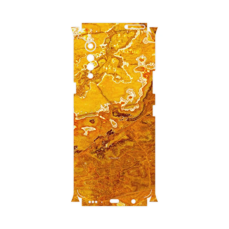برچسب پوششی ماهوت مدل Gold Marble-FullSkin مناسب برای گوشی موبایل ال جی Velvet 5G