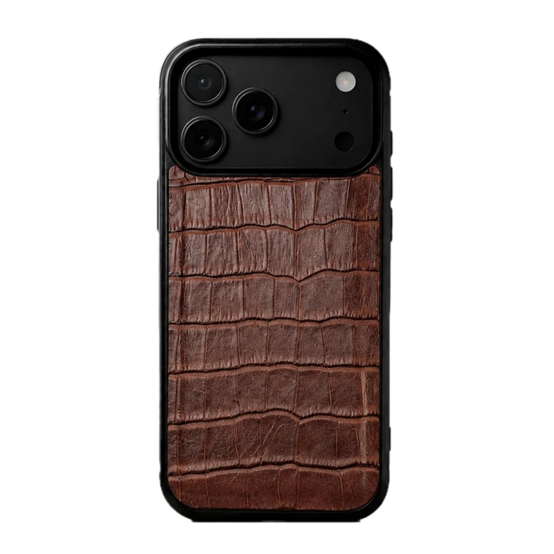 کاور مدل چرم مناسب برای گوشی موبایل اپل iphone 17 pro max