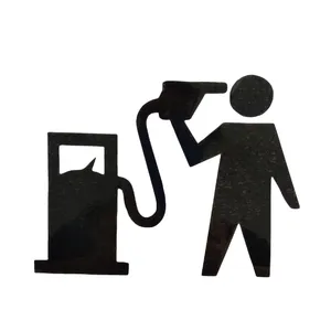 برچسب بدنه خودرو طرح باک بنزین کد 1032